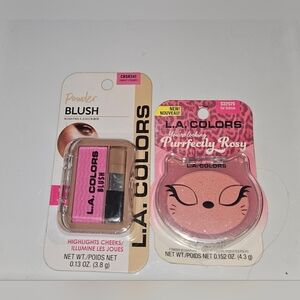 L.A. Colors Limited Edition Blush Duo BNIB